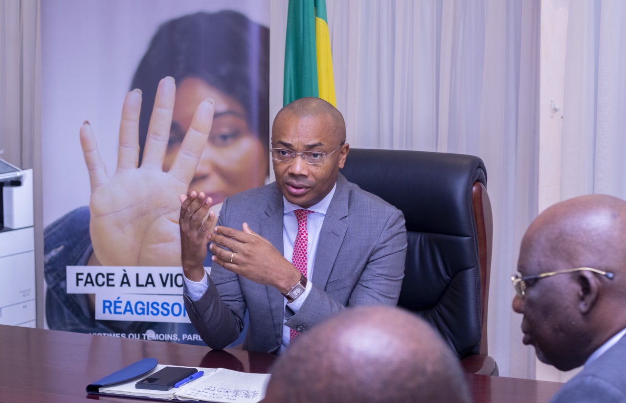 Épidémie de fièvre jaune au Gabon : Dr Guy Patrick Obiang Ndong et les représentants de l’OMS et de l’UNICEF font le point
